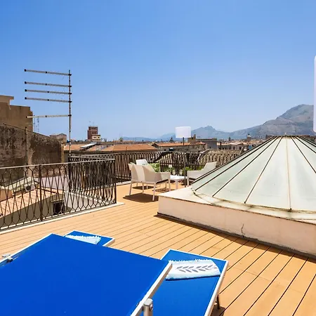 With 2 Terraces Near Teatro Massimo